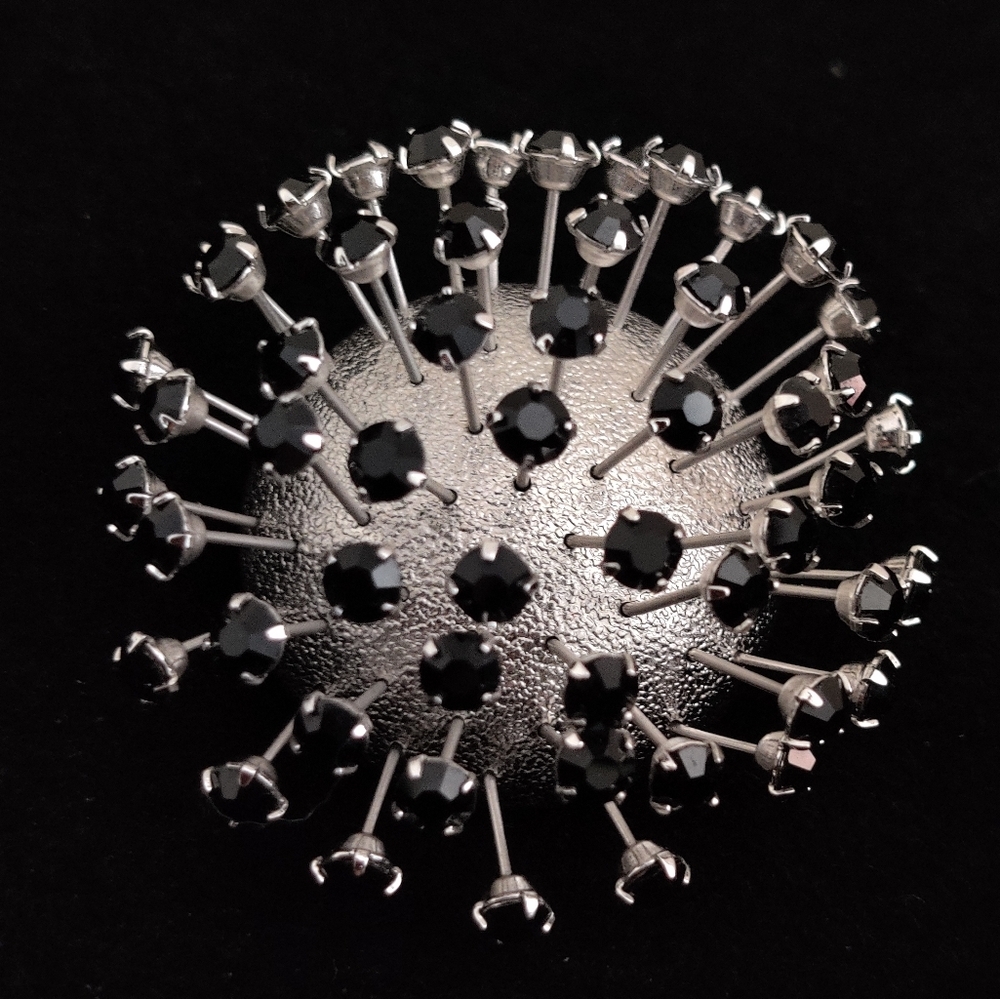Corocraft Sputnik Trembling Brooch